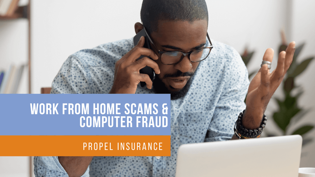 work from home scams & computer fraud