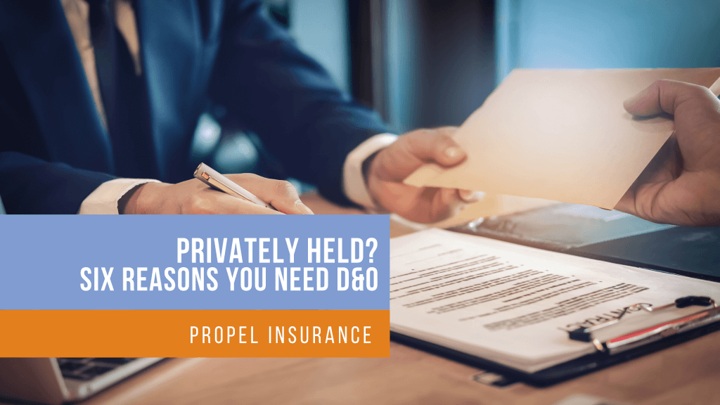 Privately Held? Six reasons you need D&O