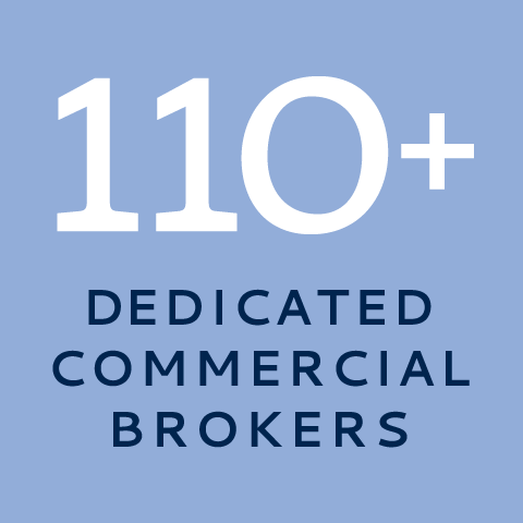 110+ Dedicated Commercial Brokers