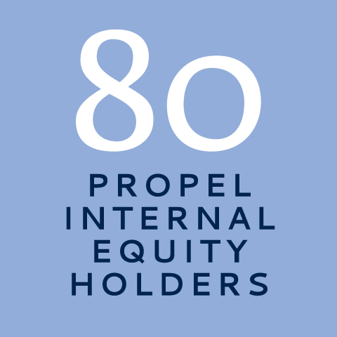 80 Propel Internal Equity Holders